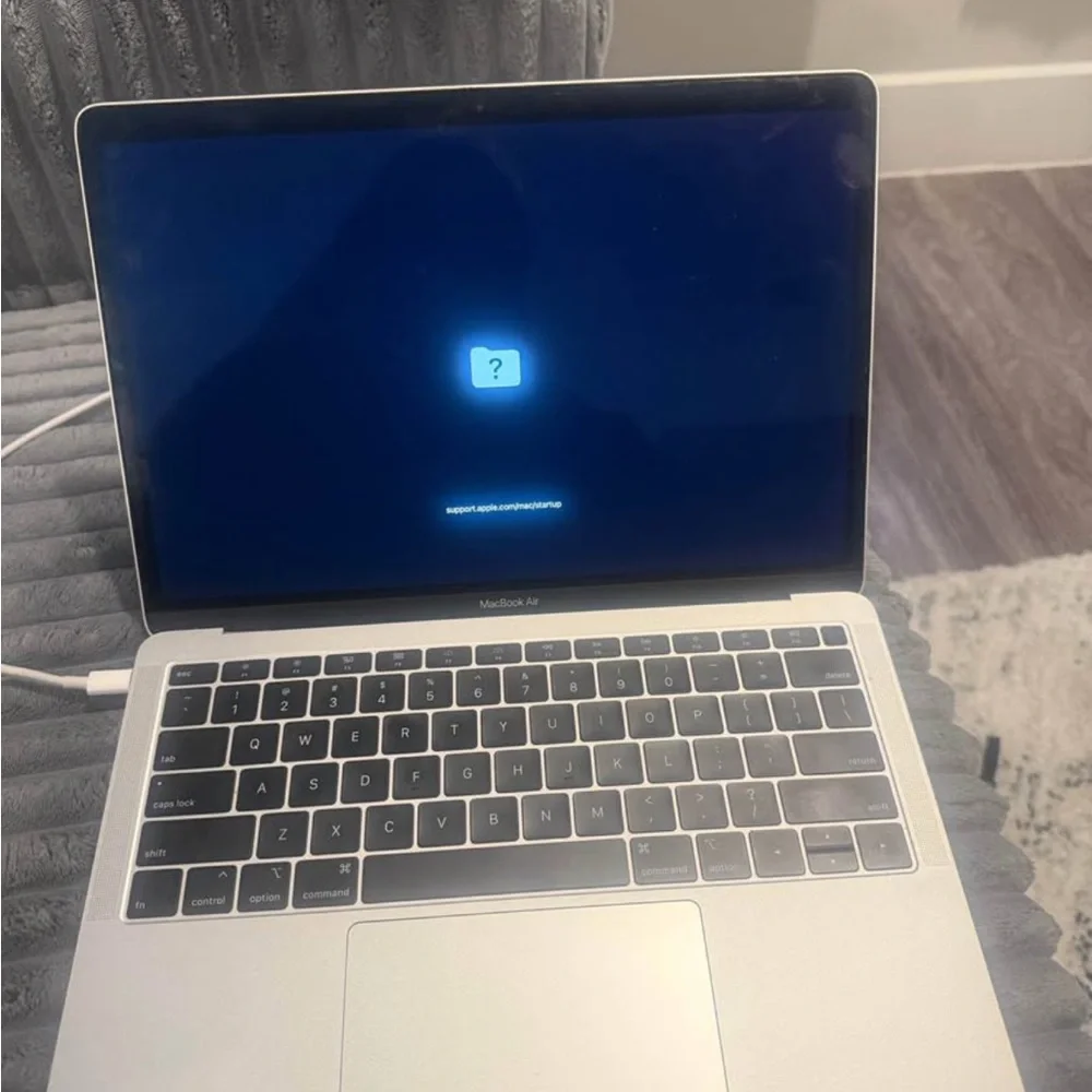 Apple Silver Laptop